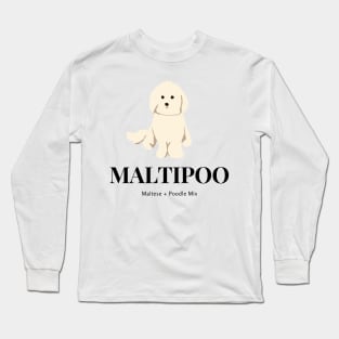 Maltipoo Explanation Long Sleeve T-Shirt